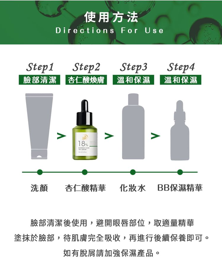 BB Amino Mandelic Acid 18% Serum