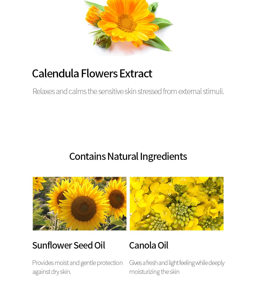Calendula Complete Cleansing Oil Mini 5pcs Bundle Set