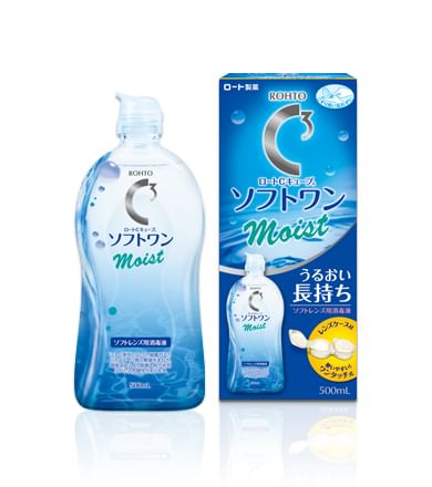 Rohto C Cube Soft One Moist a Multi-Purpose Contact Lens Solution
