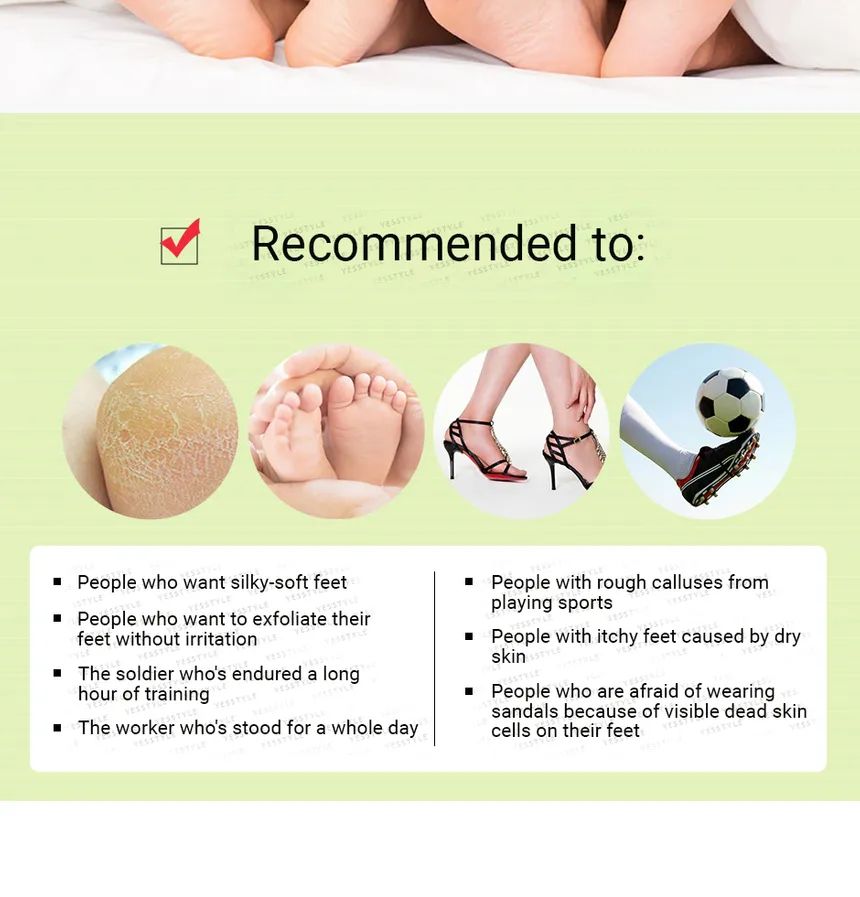 Shiny & Soft Foot Peeling Mask (1 pair)