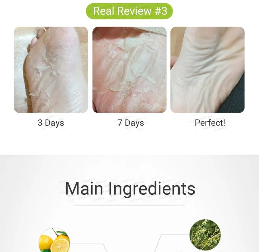 Shiny & Soft Foot Peeling Mask (1 pair)