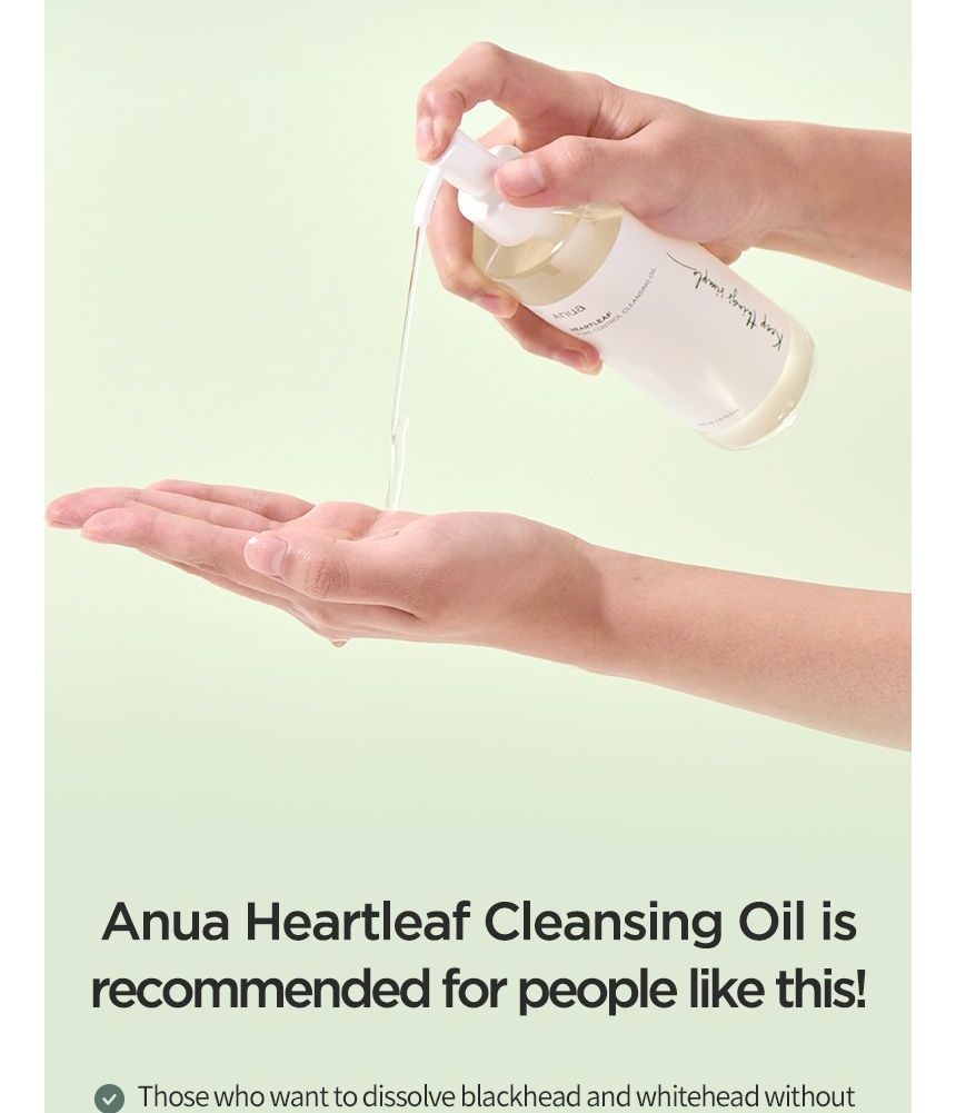 Heartleaf Pore Control Cleansing Oil 2pcs Bundle Set