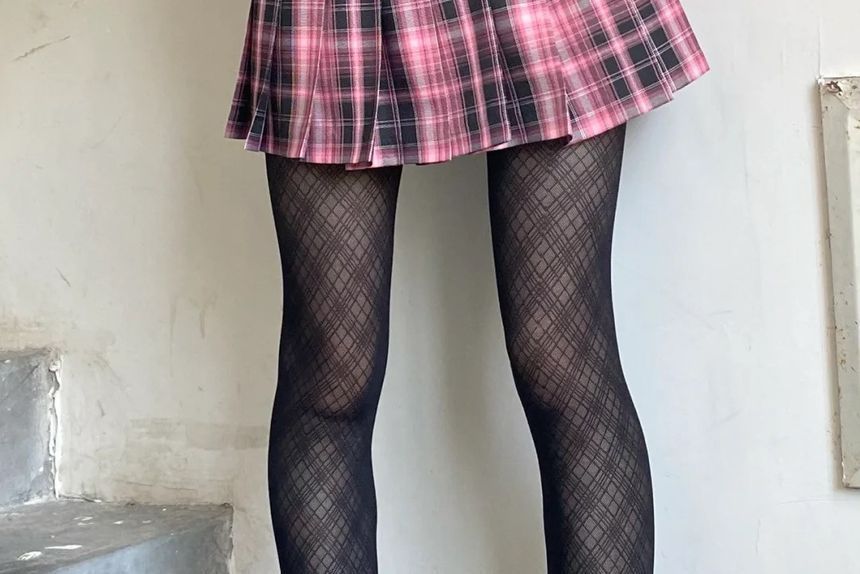 Argyle Print Leggings