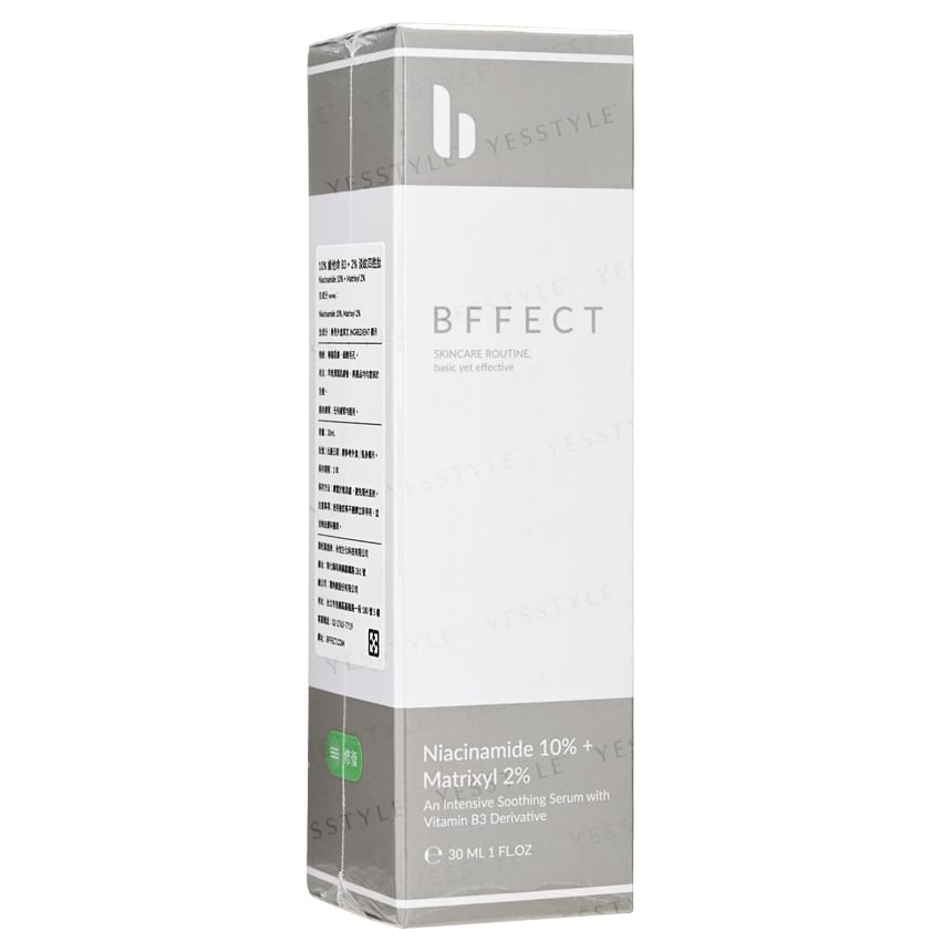 BFFECT Niacinamide 10% + Matrixyl 2% Serum