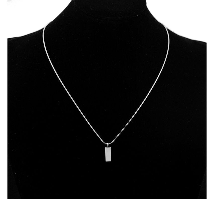 Unisex Bar Necklace