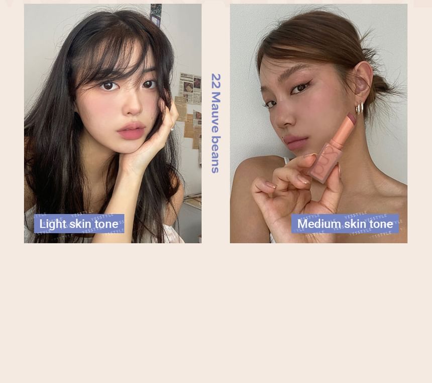 Zero Matte Lipstick Muteral Nude Collection - 3 Colors