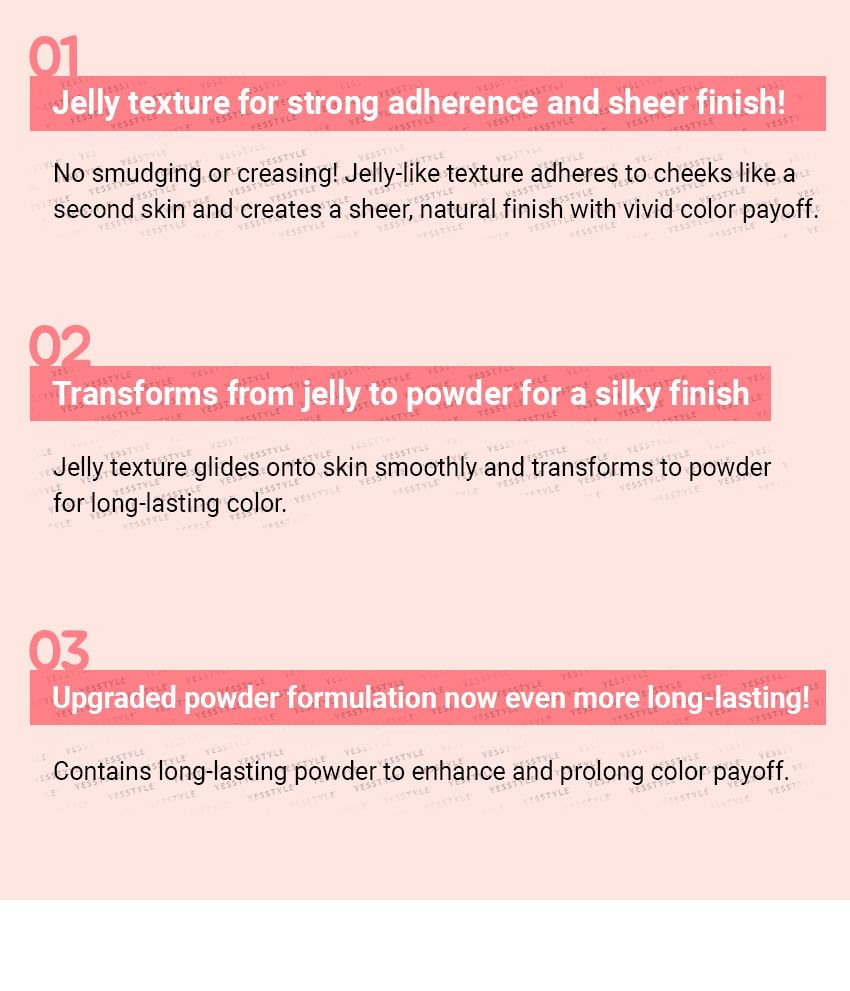 Jelly Dough Blusher - 6 Colors