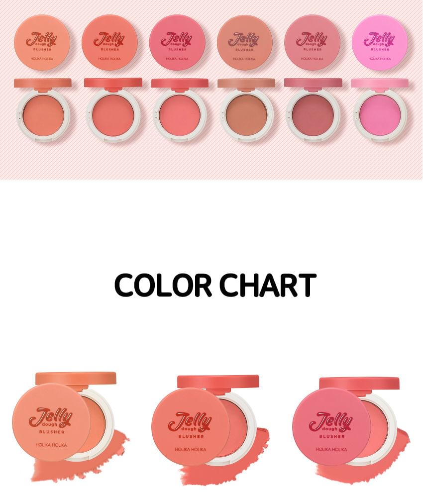 Jelly Dough Blusher - 6 Colors