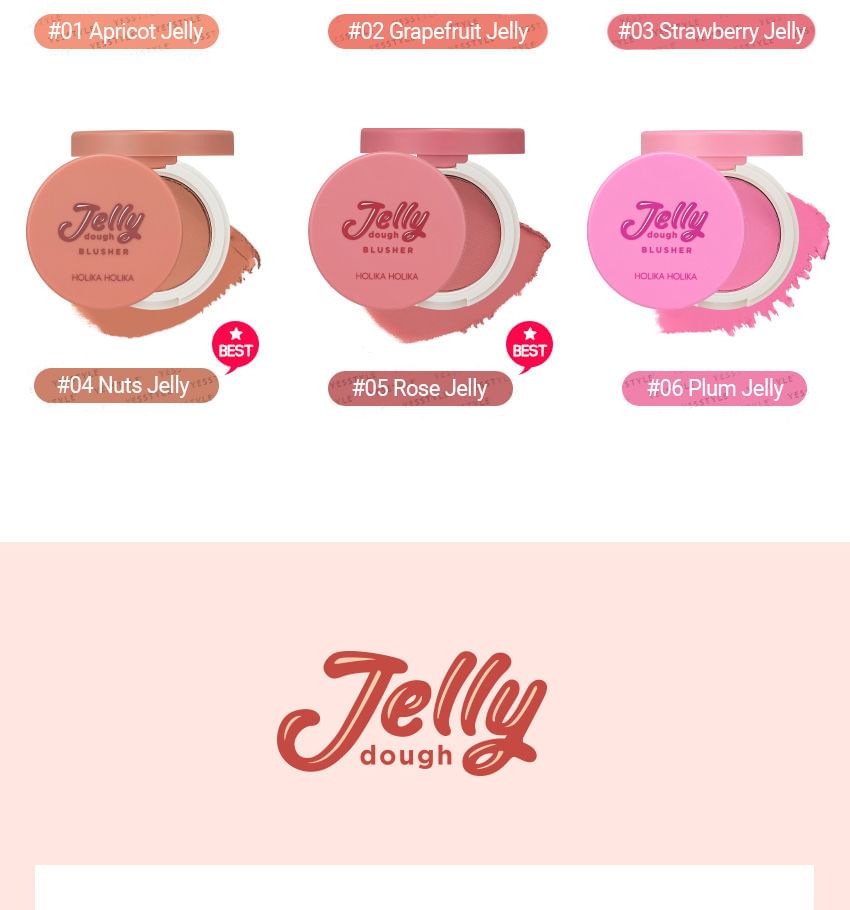 Jelly Dough Blusher - 6 Colors