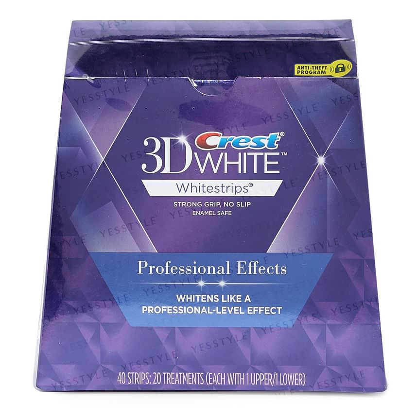 Crest 3D White Whitestrips Professional Effect 2pcs Bundle Set