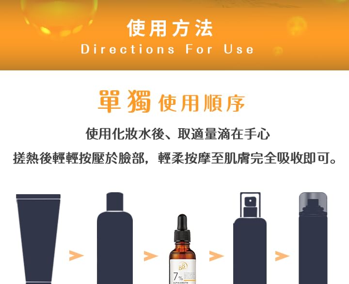 BB Amino Alpha Arbutin 7% Whitening Serum