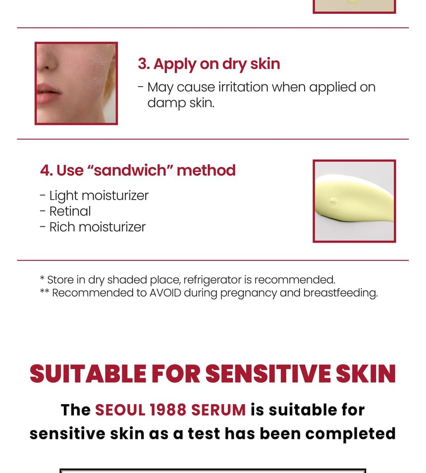SEOUL 1988 Serum : Retinal Liposome 2% + Black Ginseng