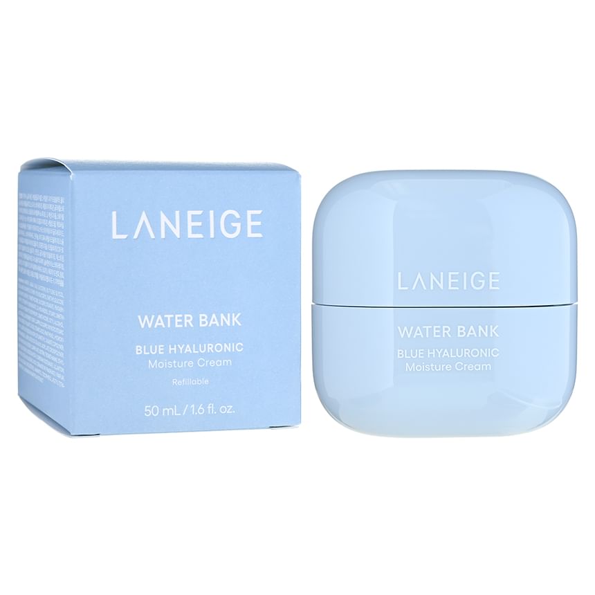 Water Bank Blue Hyaluronic Moisture Cream 2pcs Bundle Set