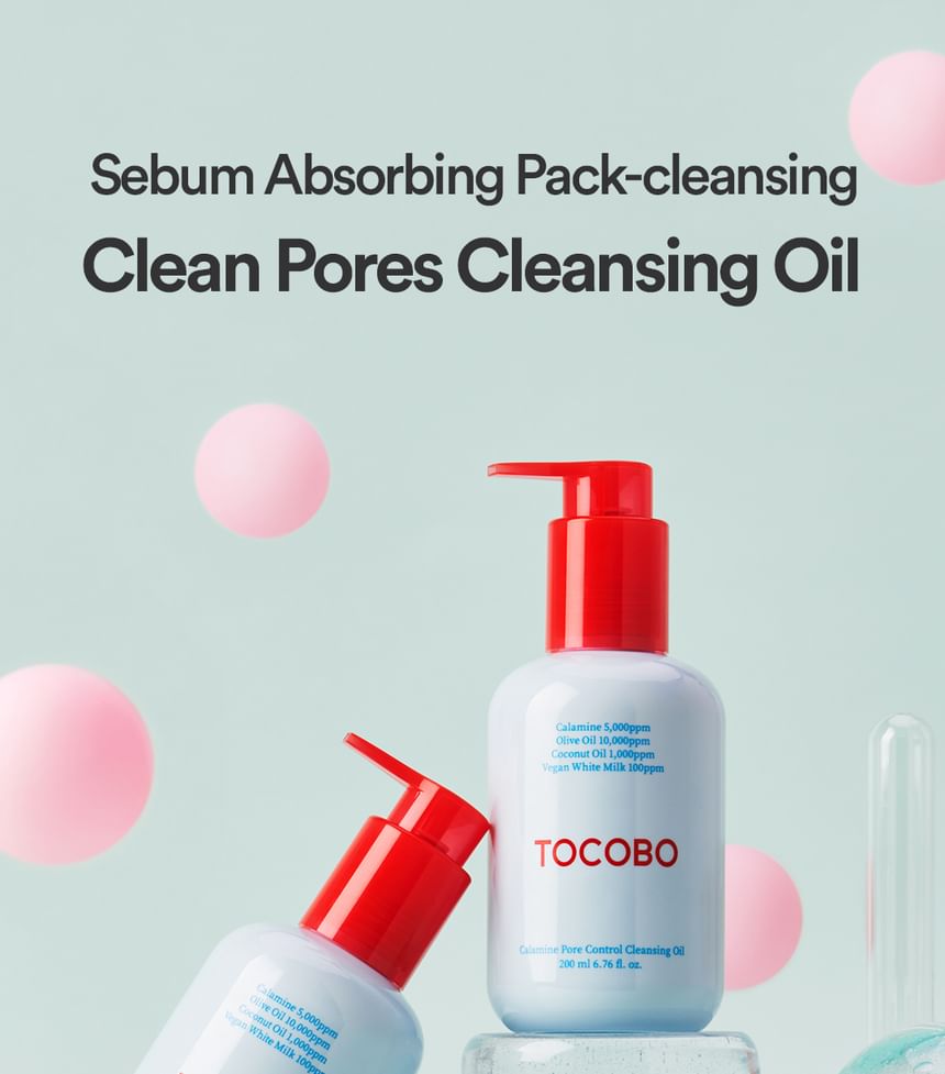 Calamine Pore Control Cleansing Oil 2pcs Bundle Set