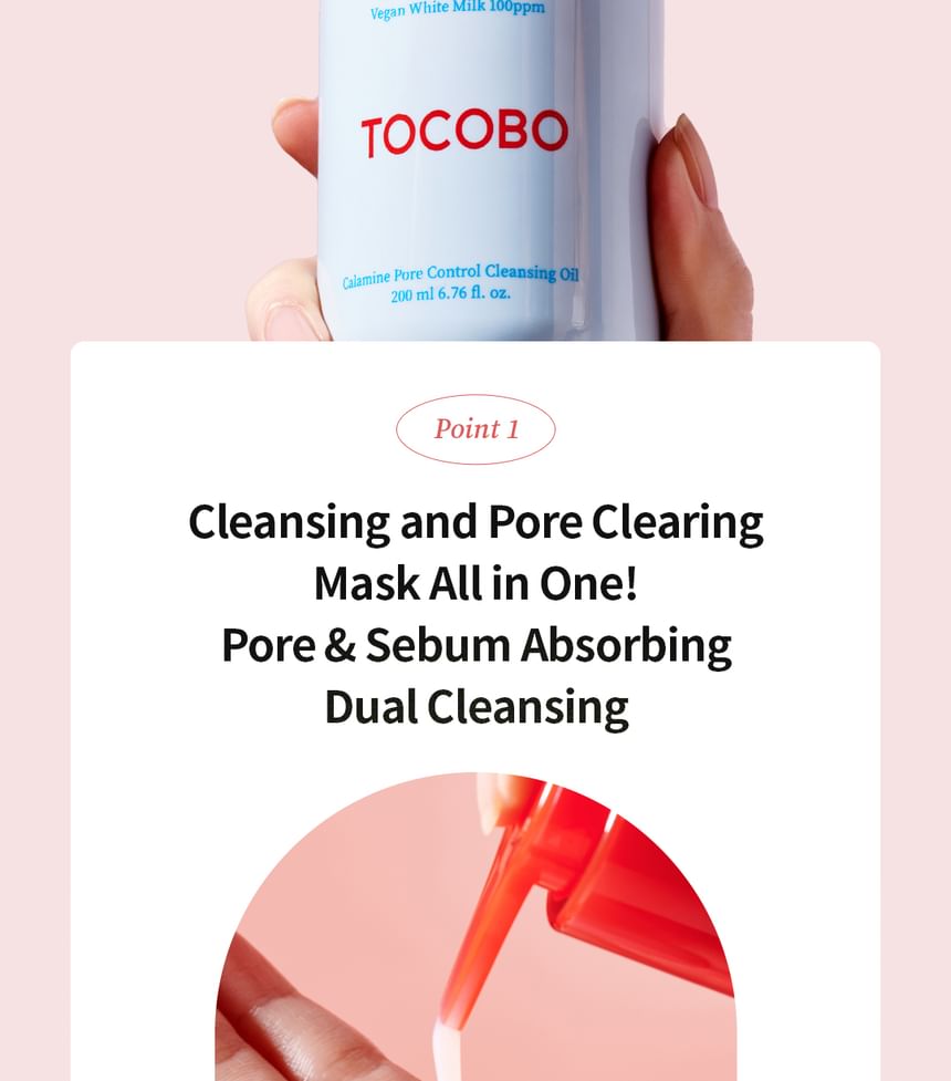 Calamine Pore Control Cleansing Oil 2pcs Bundle Set