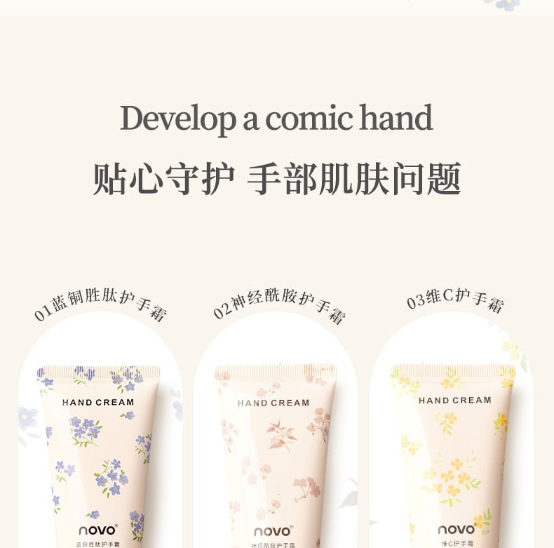 Blue Copper Peptide / Vitamin C / Ceramide Hand Cream