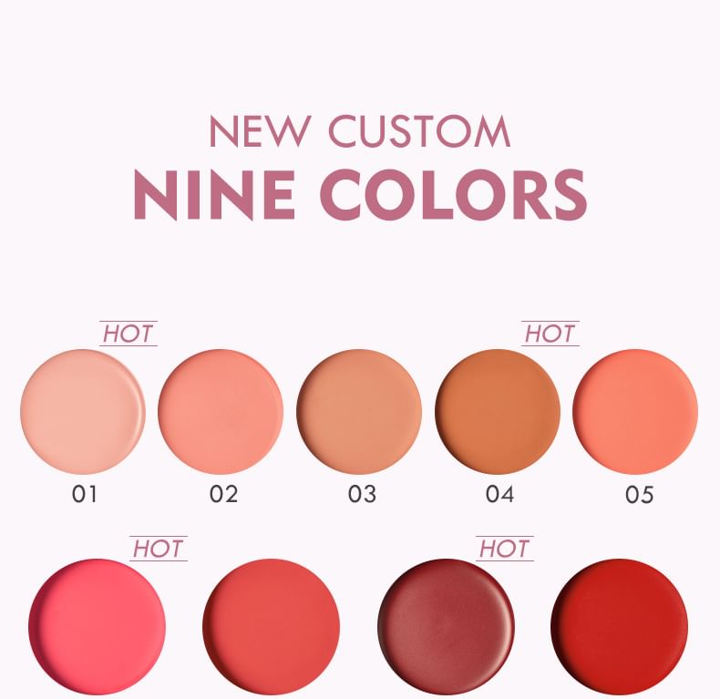 Matte Cream Blush - 9 Colors