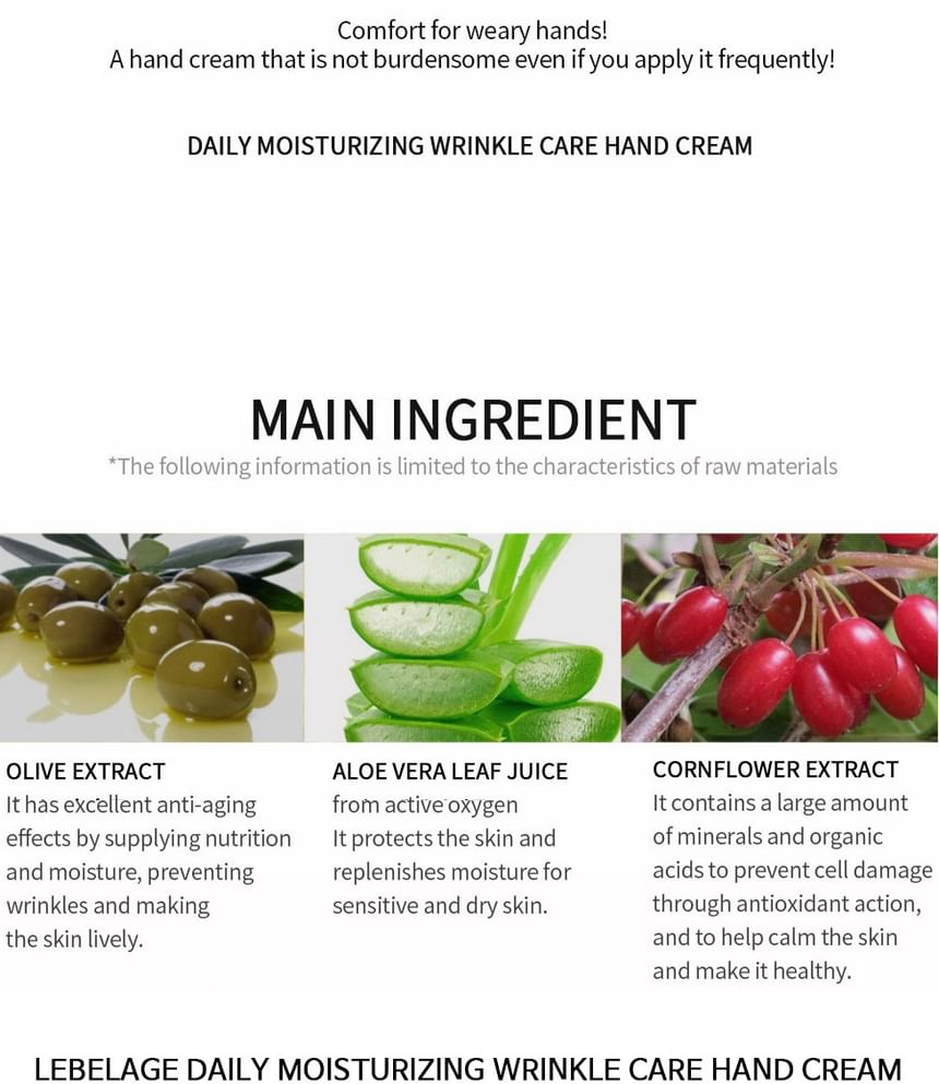 Wrinkle Care Magic Hand Cream
