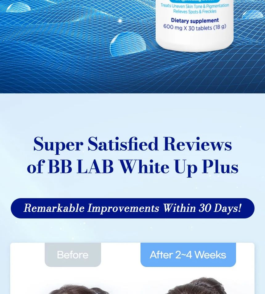 BB LAB White Up Plus 2pcs Bundle Set