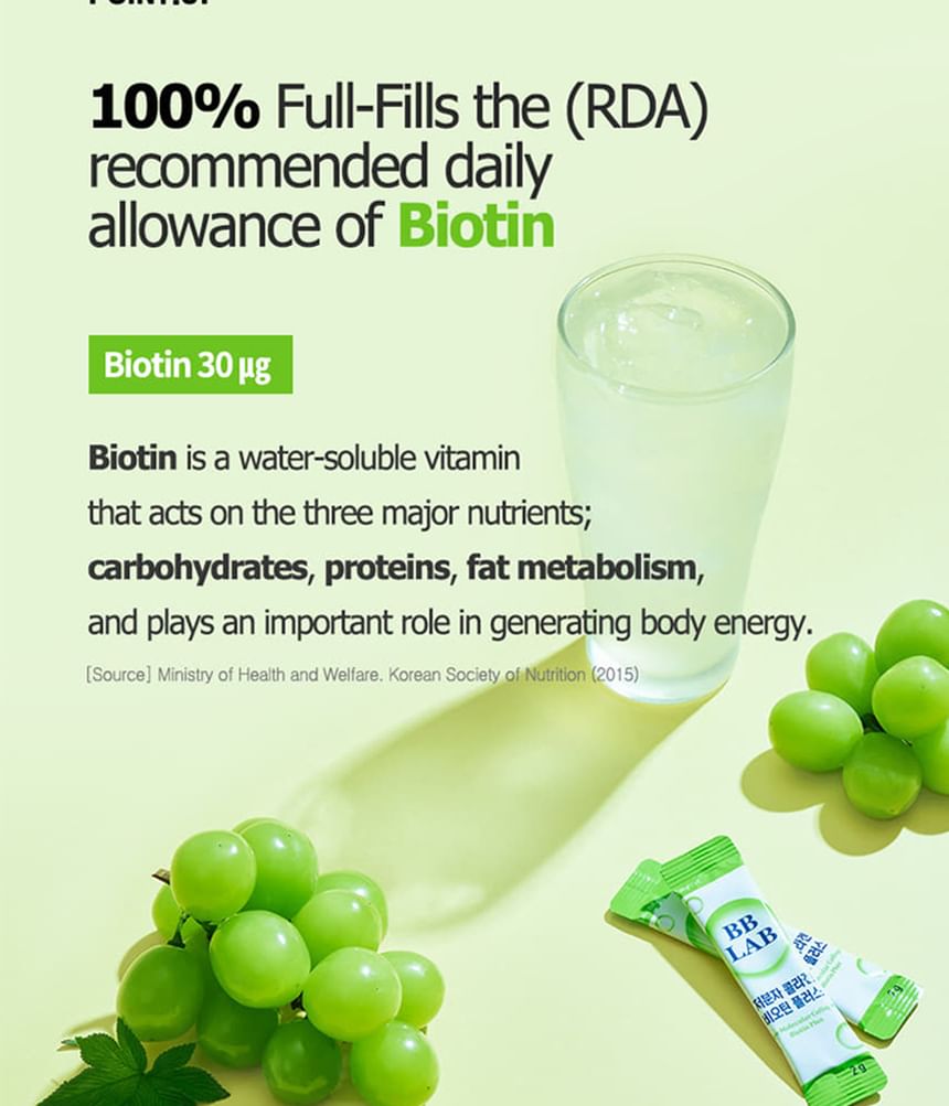 BB LAB Low Molecular Collagen Biotin Plus 2pcs Bundle Set