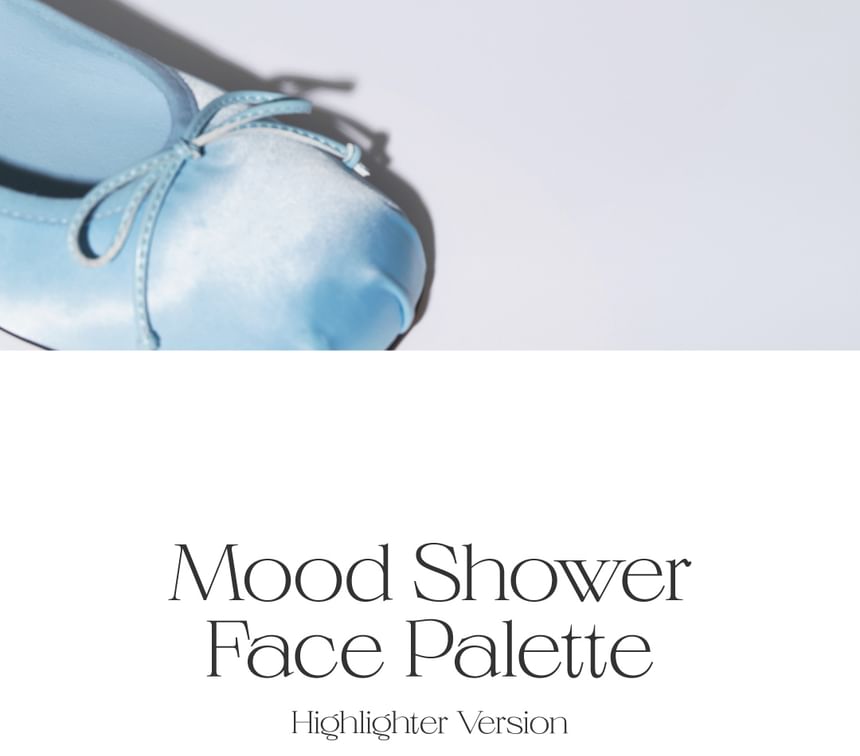 Mood Shower Face Palette Highlighter Version - 2 Types