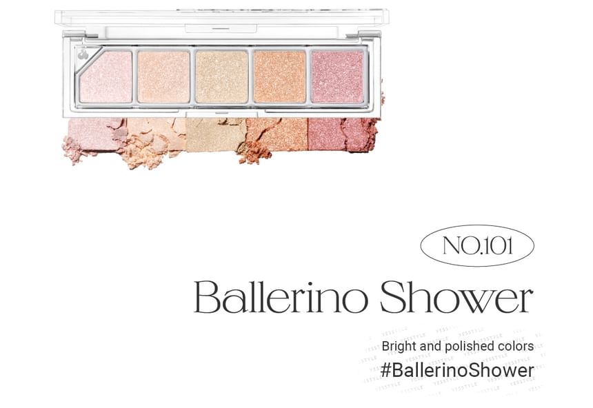 Mood Shower Face Palette Highlighter Version - 2 Types