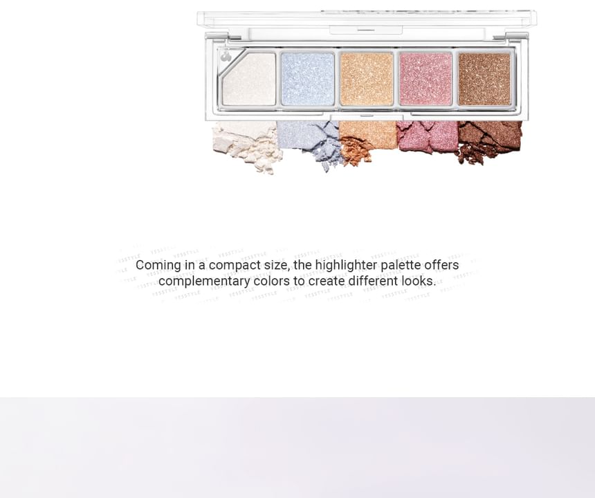 Mood Shower Face Palette Highlighter Version - 2 Types