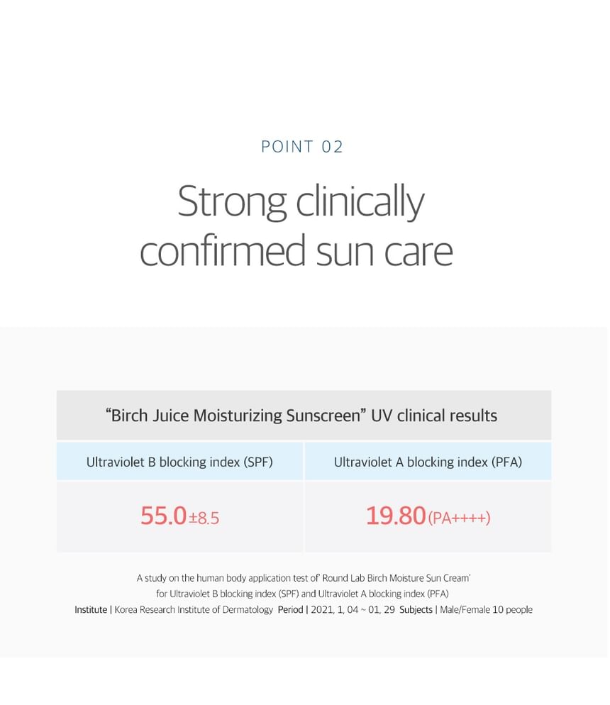 Birch Juice Moisturizing Sunscreen 2pcs Bundle Set