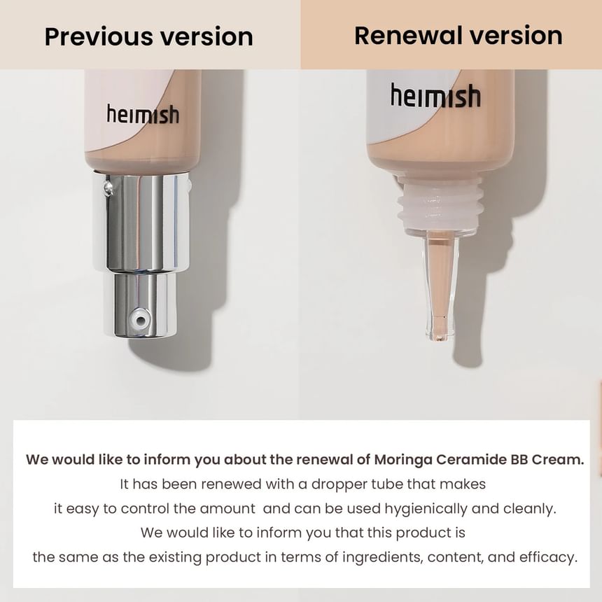 Moringa Ceramide BB Cream - 8 Colors