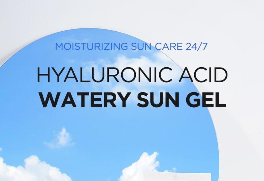 Hyaluronic Acid Watery Sun Gel 2pcs Bundle Set
