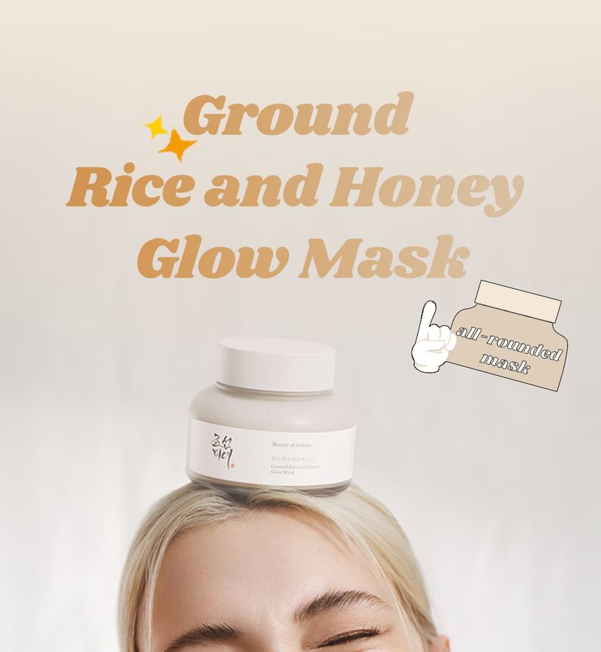 Ground Rice and Honey Glow Mask
