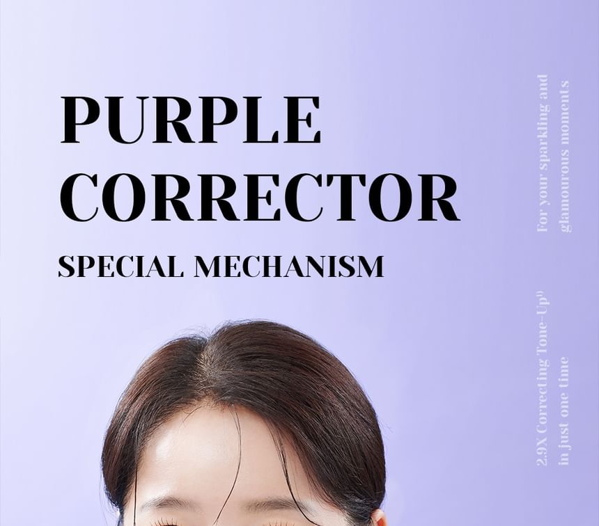 Original Toothpaste Whitening Purple Corrector 2pcs Bundle Set