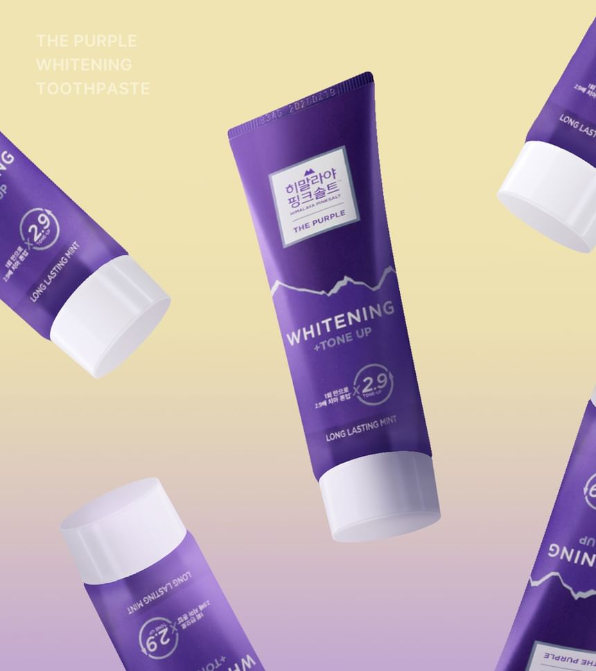 The Purple Whitening Tone Up Toothpaste