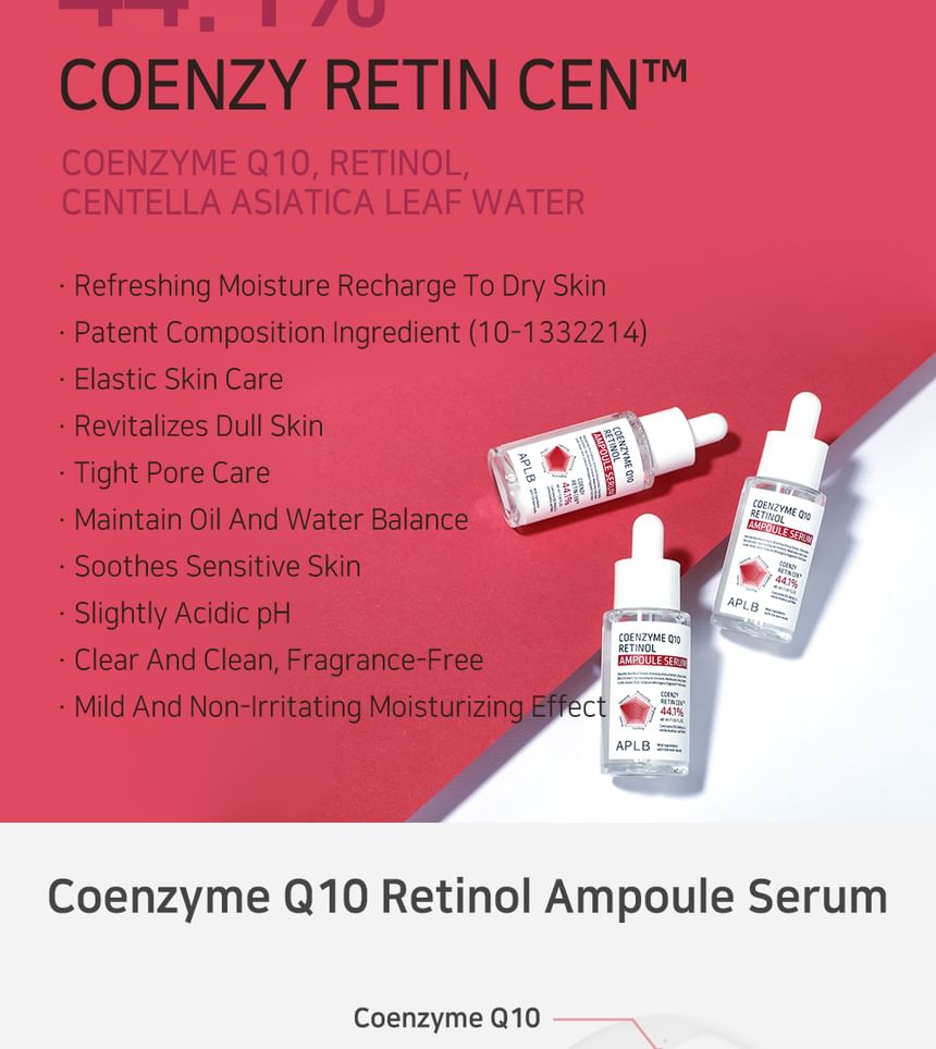Coenzyme Q10 Retinol Ampoule Serum