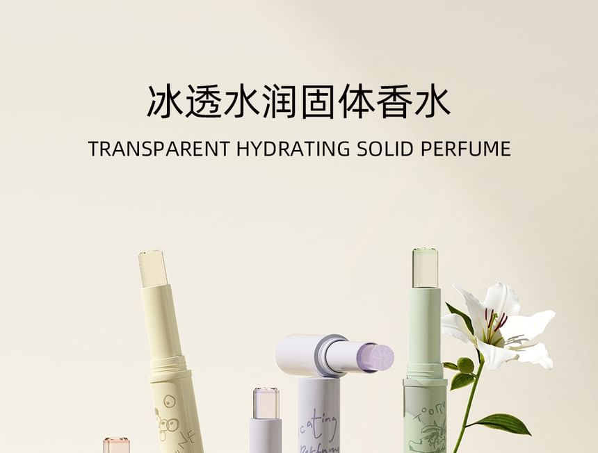 Icy Icy Hydrating Fragrance Solid Balm - 10 Scents 5pcs Bundle Set