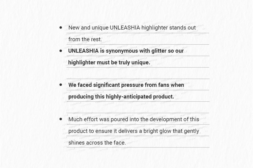 Mood Shower Face Palette Highlighter Version - 2 Types