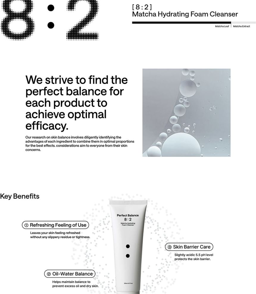 Matcha Hydrating Foam Cleanser