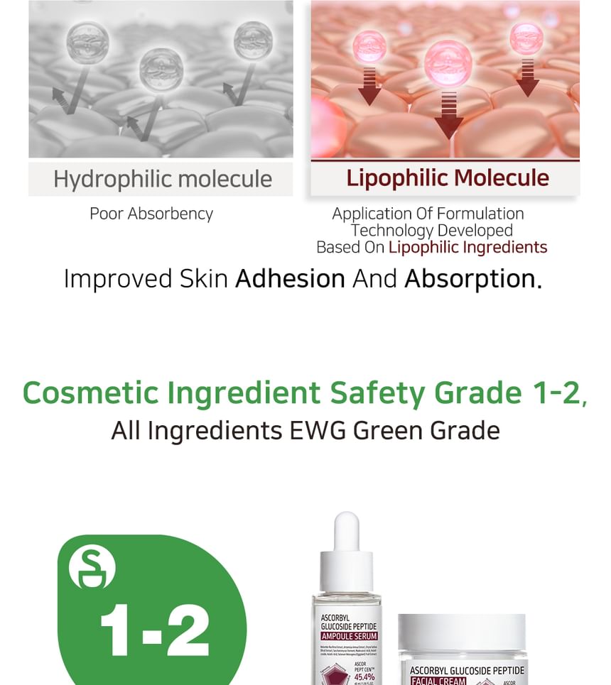 Ascorbyl Glucoside Peptide Facial Cream
