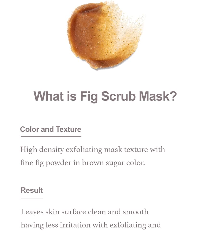 Fig Scrub Mask Mini