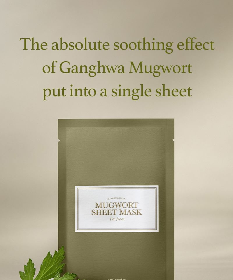 Mugwort Sheet Mask Set