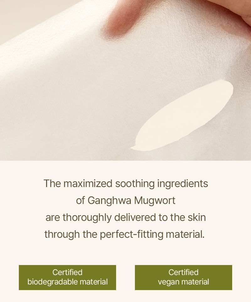 Mugwort Sheet Mask Set 2pcs Bundle Set