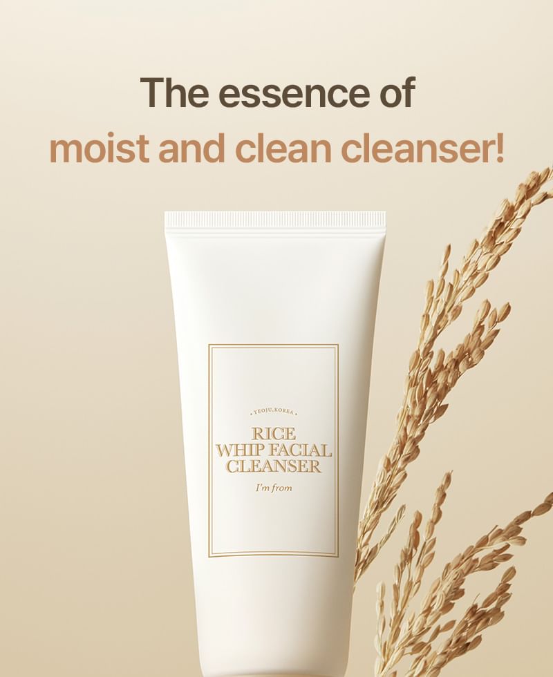 Rice Whip Facial Cleanser Set