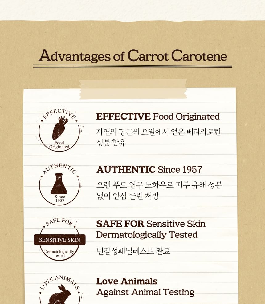 Carrot Carotene Calming Water Pad Special Plus Set