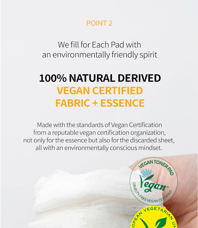 The Clean Vegan Toner Pad - 3 Types