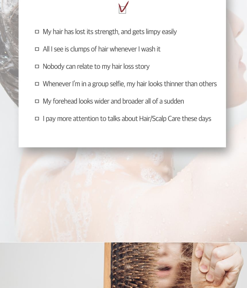 Natural Caffeine Hair Care + Caffeine Shampoo - 3 Types