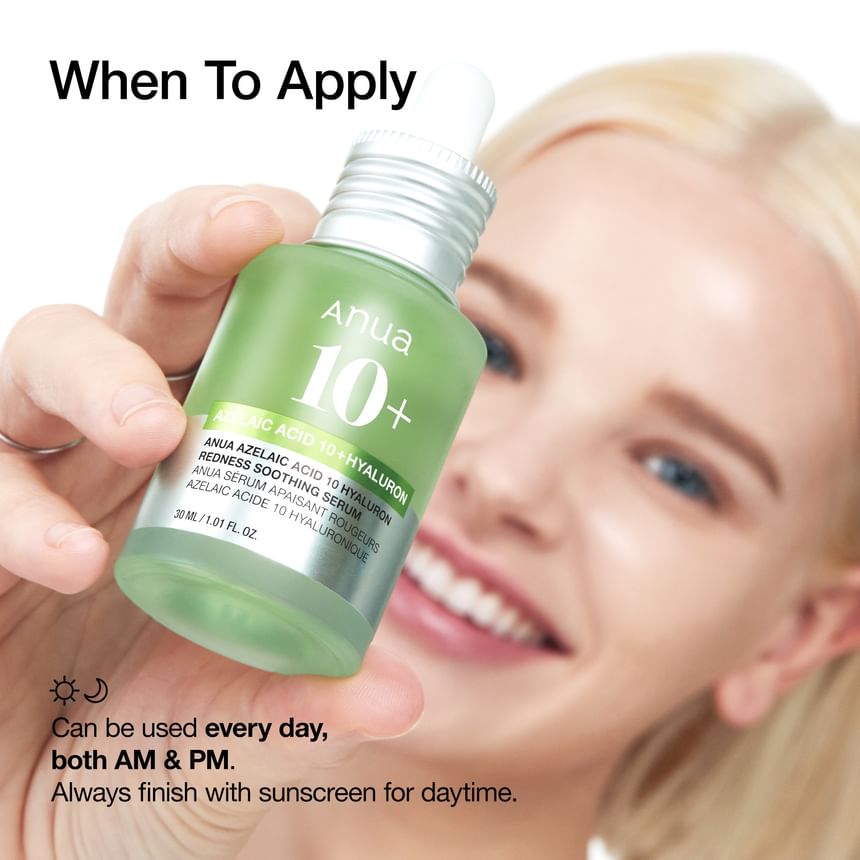 Azelaic Acid 10 Hyaluron Redness Soothing Serum 2pcs Bundle Set