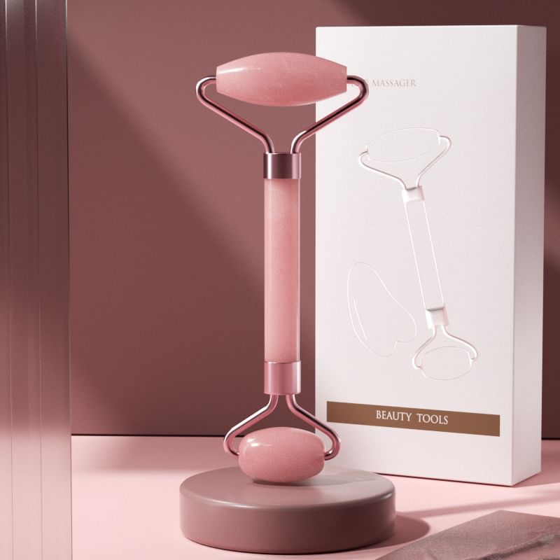 Resin Face Massage Roller / Gua Sha Scraper