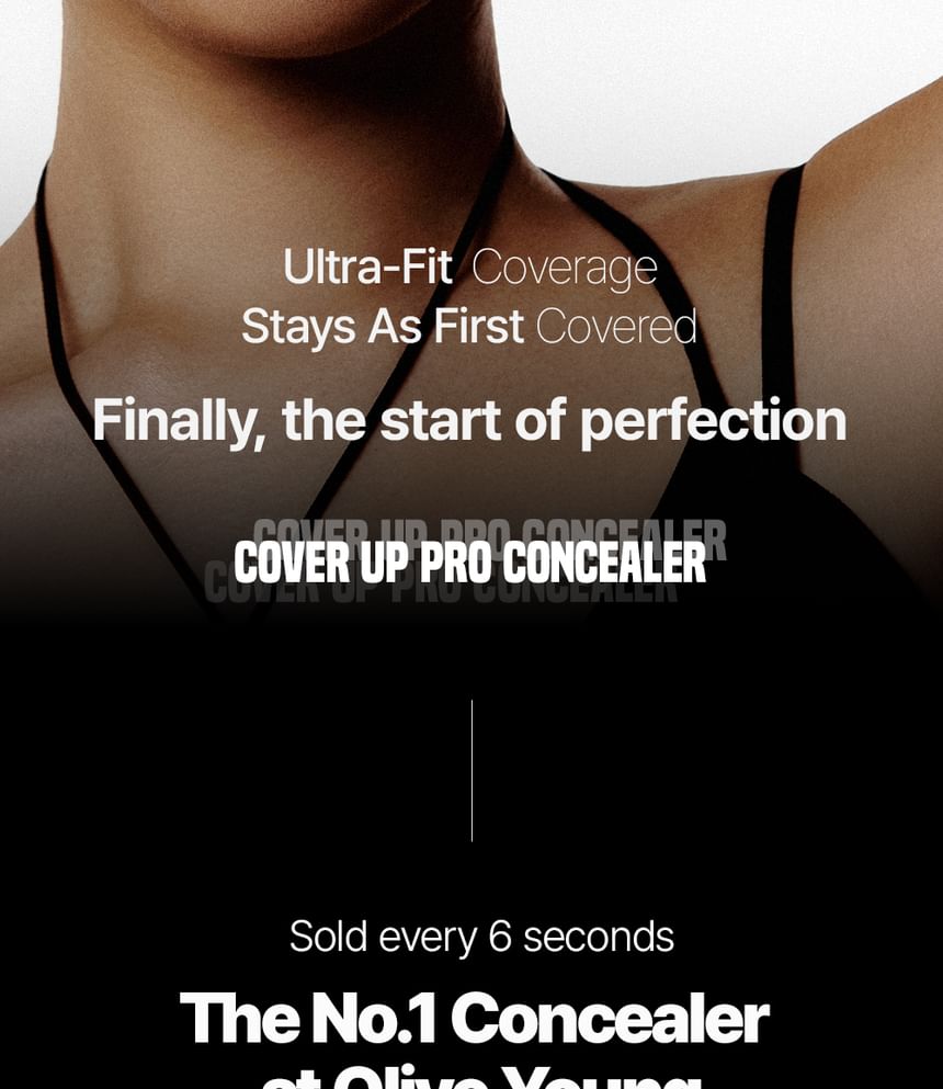 Cover Up Pro Concealer - 7 Types