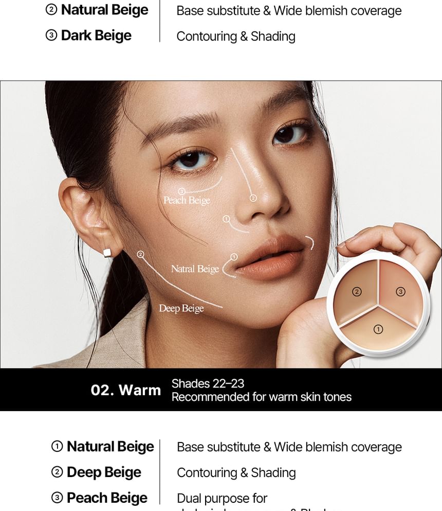 Cover Up Pro Concealer - 7 Types