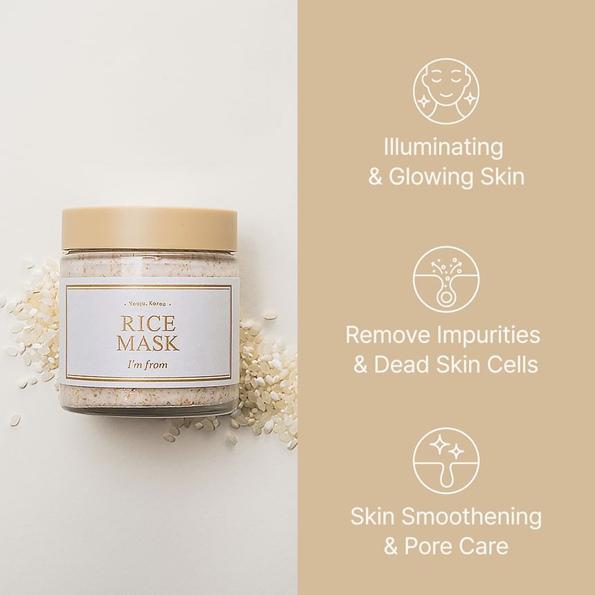 Rice Mask 2pcs Bundle Set